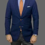 Blazer xanh navy
