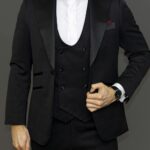 Vest tuxedo ba mảnh