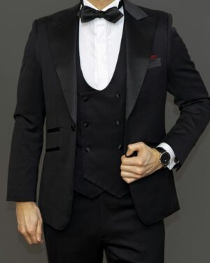Vest tuxedo ba mảnh Vest tuxedo ba mảnh