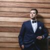 Vest tuxedo ba mảnh - Xanh navy